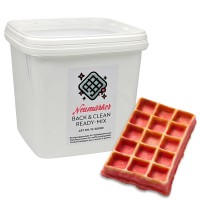 Backmischung zur Reinigung von Waffeleisen mit Reinigungswaffel