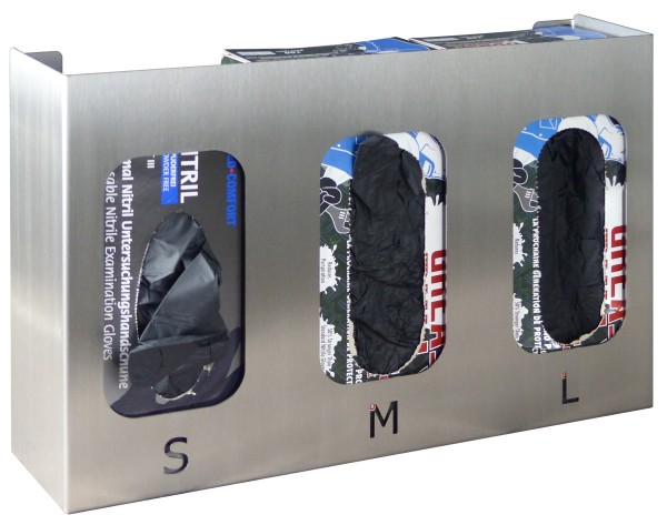 Einweghandschuh-Spender mit Wandhalterung