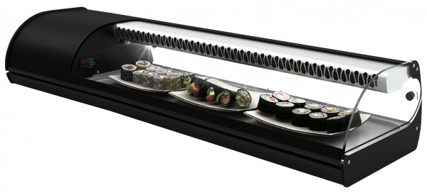 Aufsatz-Kühlvitrine für Sushi