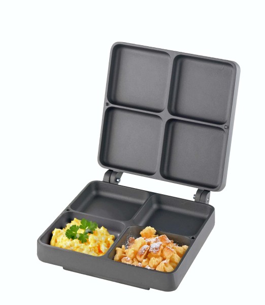 Wechselplatte für Rührei und Kaiserschmarrn