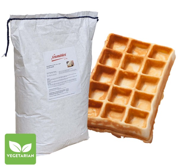 Brüsseler Waffeln Backmischung Gastro