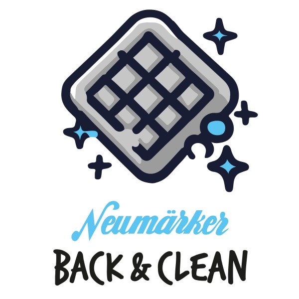 Waffeleisen Reinigung Logo Back&Clean