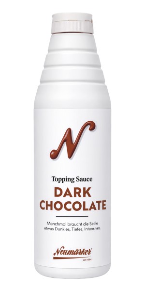 Premium Dark Chocolate Topping Sauce für die Gastronomie