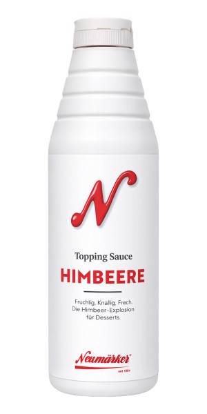 Topping Sauce für die Gastronomie mit Himbeer-Geschmack