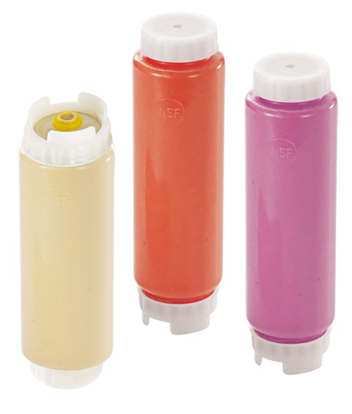 FIFO-Flasche zum Dosieren von Soßen