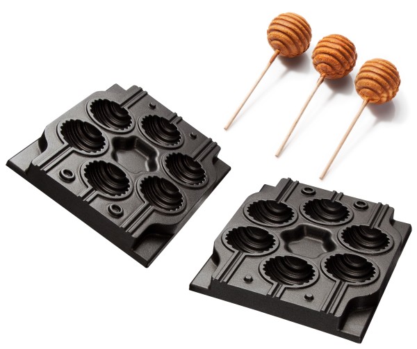 Cake-Pops Backplatte für Waffeleisen