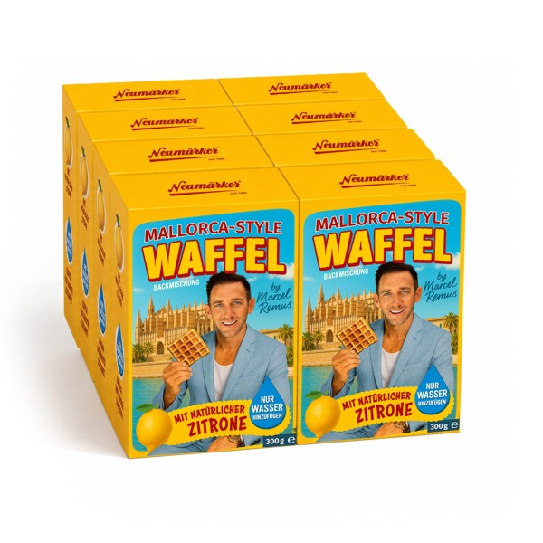 Bild 1 Mallorca-Style Waffel 8er Fanpack