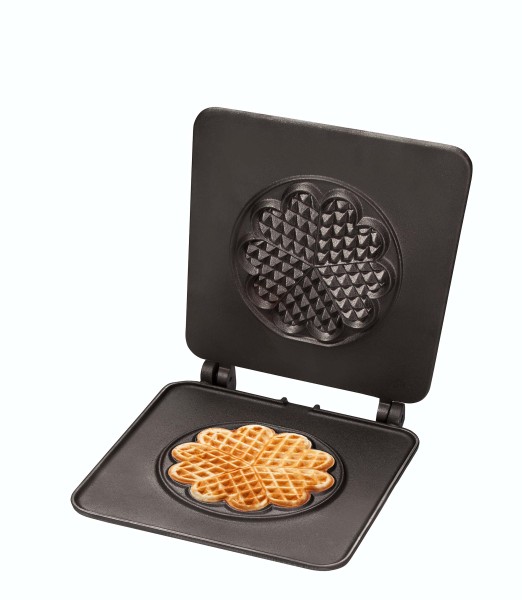 Backplatte für Waffeleisen Herzwaffel (Bergische Waffel)
