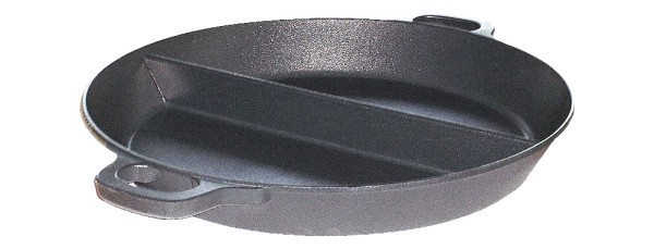 Bild 1 Großraumpfanne Ø 650 mm mit 2-Teilung