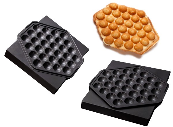 Waffeleisen-Backplatte für Bubble Waffeln