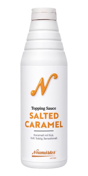 Salted Caramel Topping Sauce in Gastro-Qualität