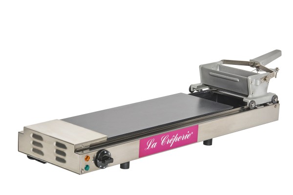 Crepesplatte mit Teigverteiler