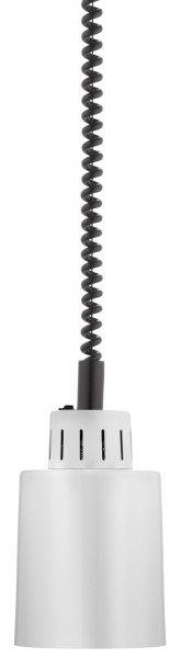 Wärmeleuchte hängend für Gastro in Weiß