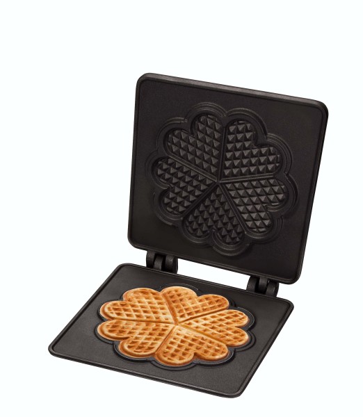 Wechselplatte für Gastro-Waffeleisen Herzwaffel (Bergische Waffel)