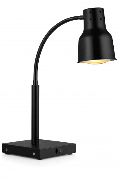 Gastro-Wärmeleuchte für Restaurants und Buffets in Schwarz