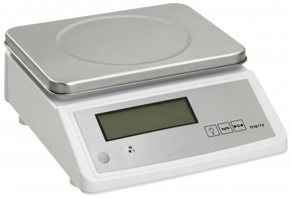 Bild 1 Elektronische Küchenwaage | Teilung 2 g | Wiegebereich bis 15 kg