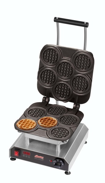 Neumärker Thermocook Waffeleisen für kleine runde Waffeln