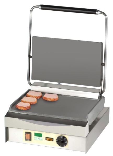 Bild 1 Kontaktgrill Chopper-Grill | oben + unten glatt | mit Digitaltimer