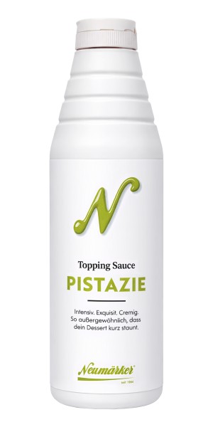 Premium Topping Sauce Pistazie für die Gastronomie